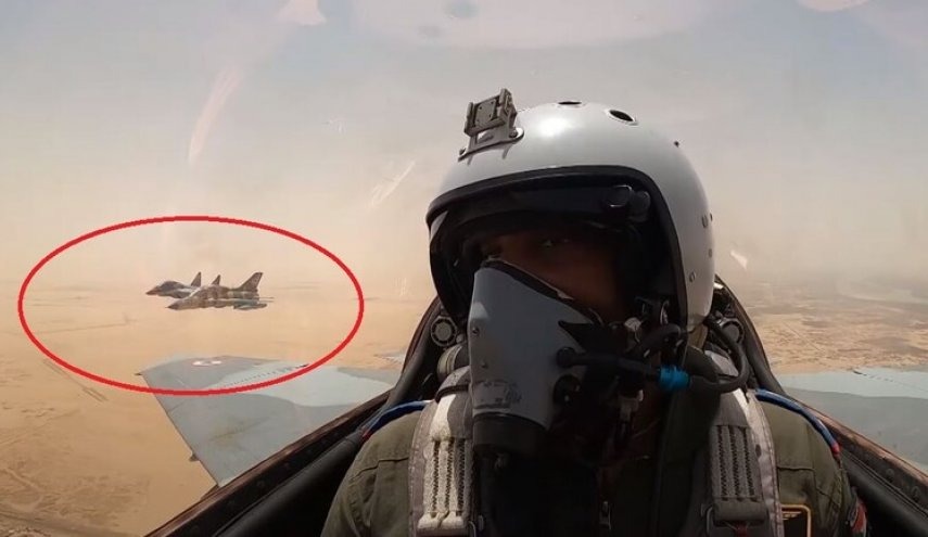 مقاتلات الجيش المصري الروسية تظهر في سماء السودان